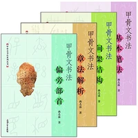 oracle bone script dictionary chinese ancient writing calligraphy reference book seal cutting book graphic and text combination