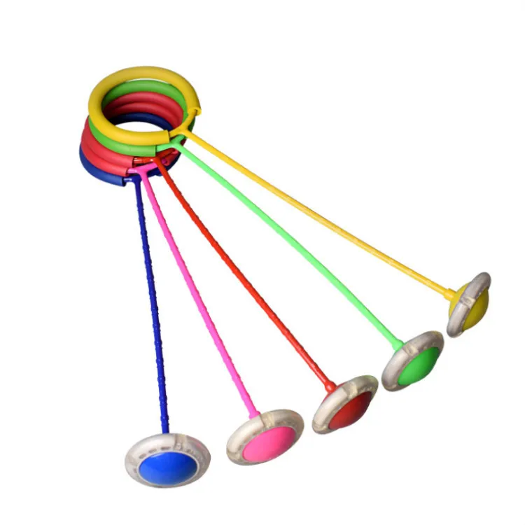 

Glowing Bouncing Balls One Foot Flashing Skip Ball Jump Ropes Sports Swing Ball Children Child parent Games