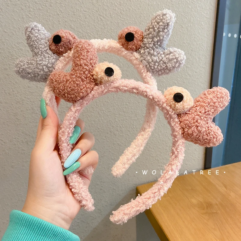 Южная Корея yang gao Мао оленьи женские плюшевые омолаживающие волосы повязка для