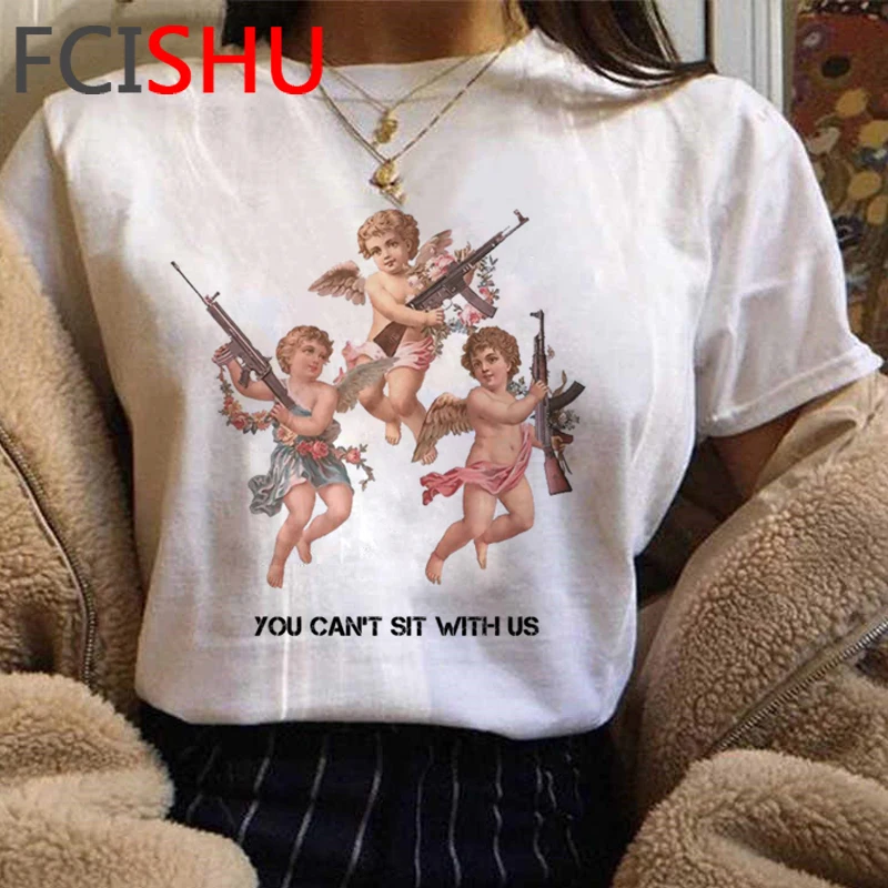 Kawaii аниме Harajuku футболка для женщин с милым графическим летняя модная размера