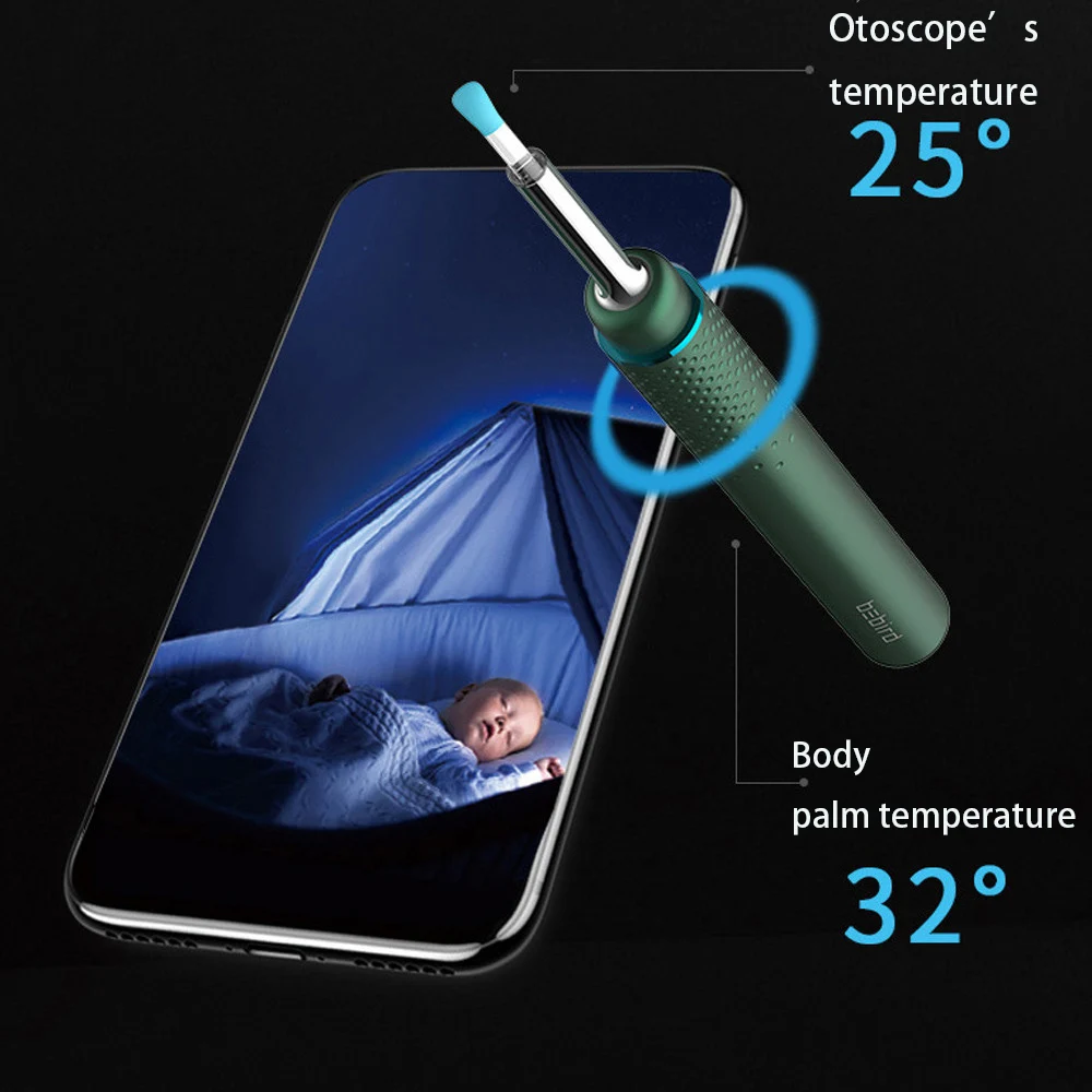 Новинка 3 5 мм Wifi Ear Clean Endoscope HD 3MP визуальная Ушная ложка бороскоп проверяющая