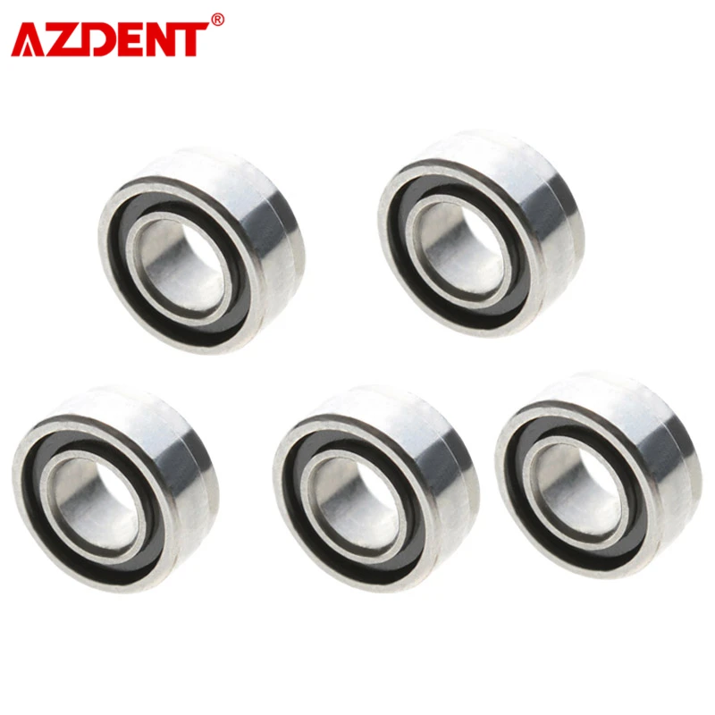 

5PCS Dental Bearing Ceramic Ball SKR144TL-P4 Standard Size with Cover and Side Step for High Speed Handpiece