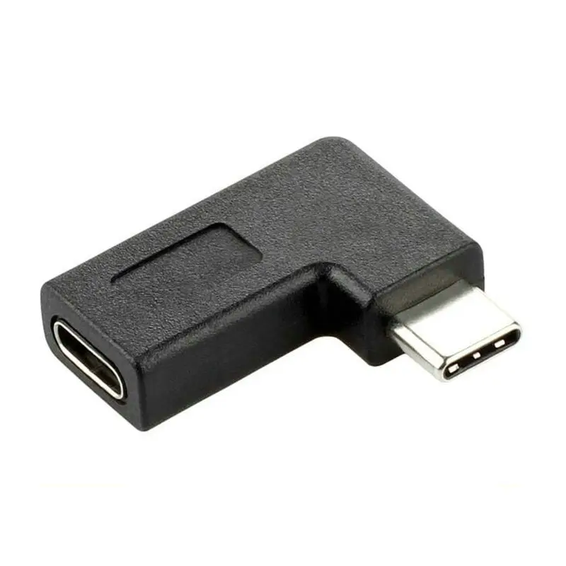 Большой Q 10 Гбит/с углом 90 градусов прямоугольный USB 3 1 Тип C c Male к женскому