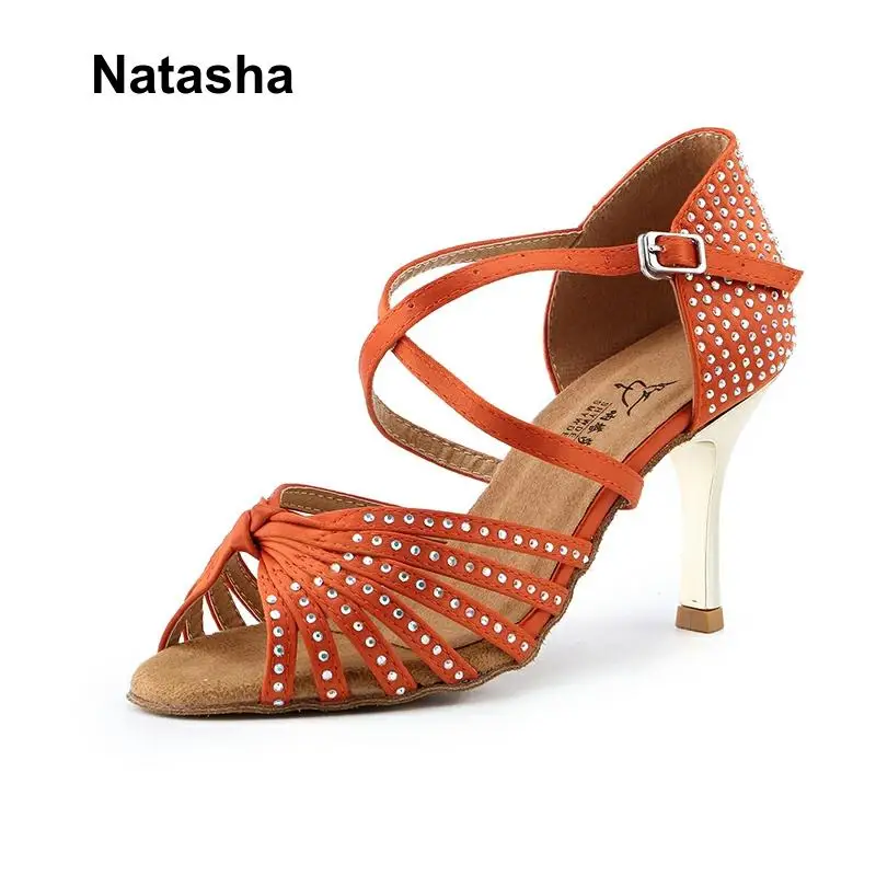 Обувь для латиноамериканских танцев Natasha танцевальная обувь по национальному