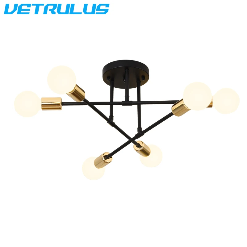 

Modern Creative Lighting Warm And Romantic Golden Bedroom Modern Minimalist Personality Living Room Dining Room Ceiling Lamps