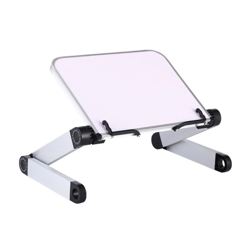 

Foldable Reading Book Holder Bookcase Stand 360 Degree Adjustable Support Desk Organizer for Cookbook PC