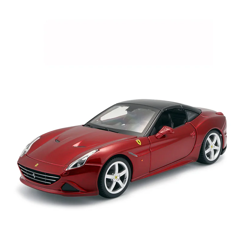 Bburago 1/24 масштаб 1:24 Ferrari California T гоночный спортивный автомобиль литой Дисплей