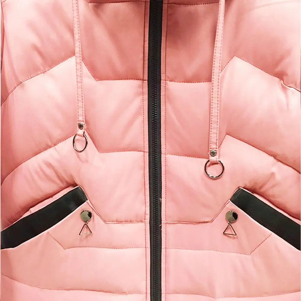 Высокое Качество Женское Зимнее Пальто Длинные Пиджаки С Капюшоном Для Женщин