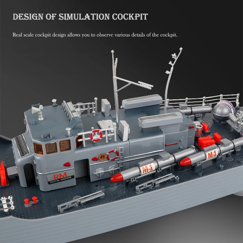 Супер большой пульт дистанционного управления корабль торпеда Лодка Корабль