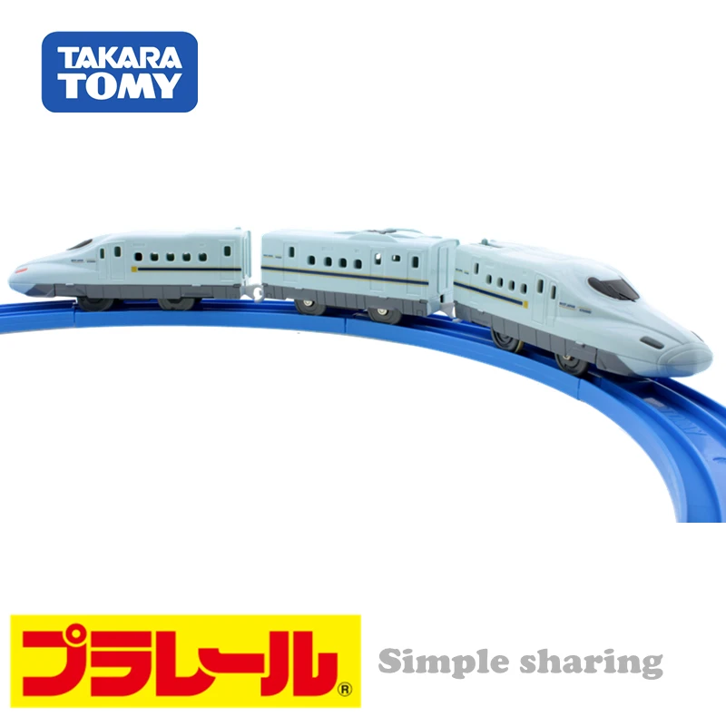 Takara Tomy Pla Rail Plarail S-04 N700 Shinkansen с светильник Mizuho Sakura Japan Railway Train Электрический