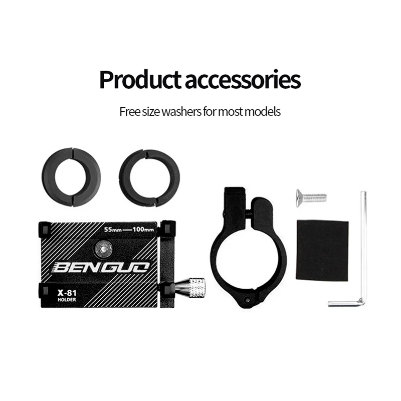 AOSTIRMOTOR 2 шт. алюминиевый держатель для телефона на велосипед смартфон