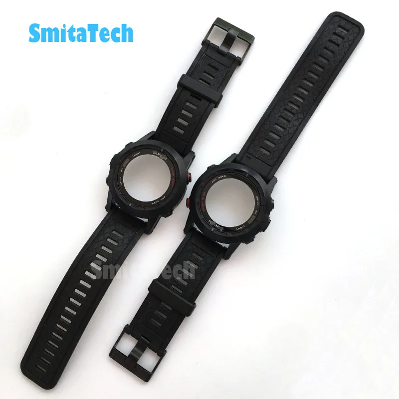 Для GARMIN fenix 2 Fenix2 GPS стеклянная передняя панель и ремешок для часов спортивные