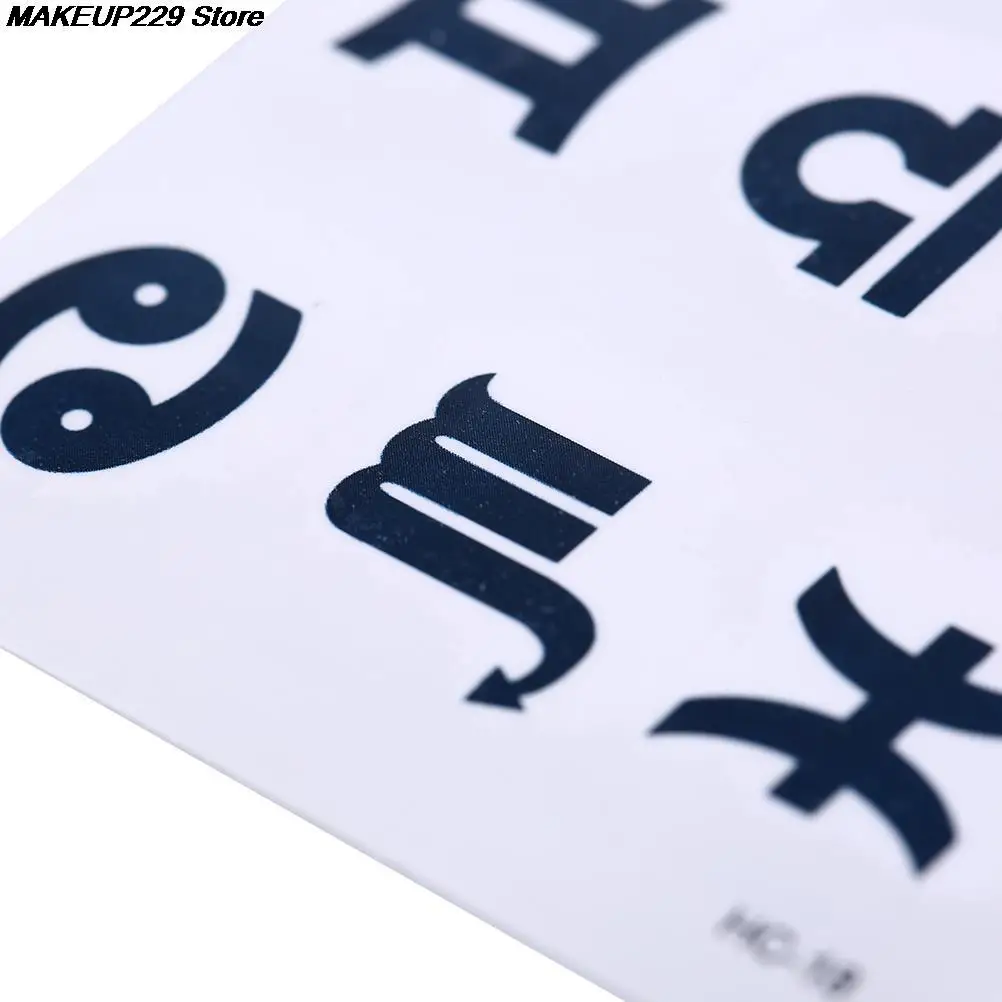 1 лист водостойкие Временные татуировки древние классические наклейки с