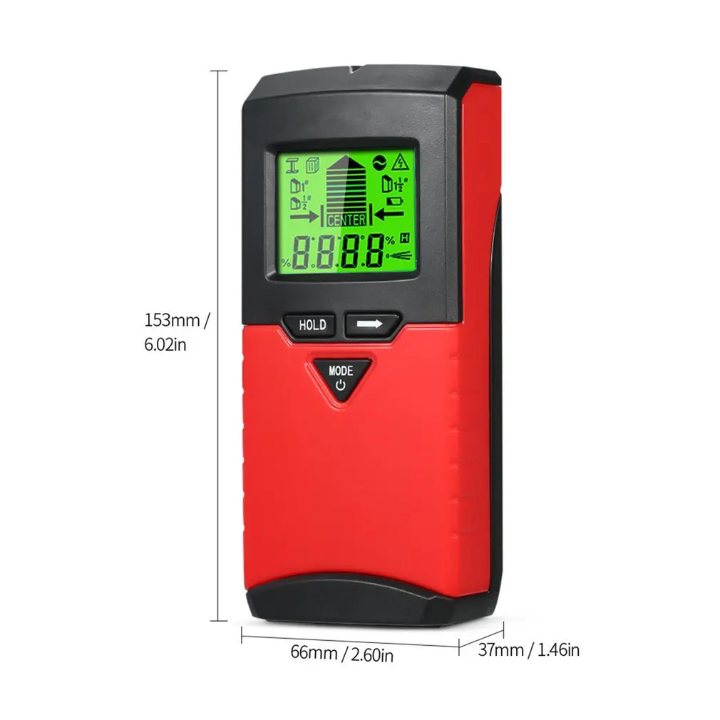 

2 In 1 Bolt Detector Digital Metal Detector Multifunctional Metal Wood Wire Detector Without Battery