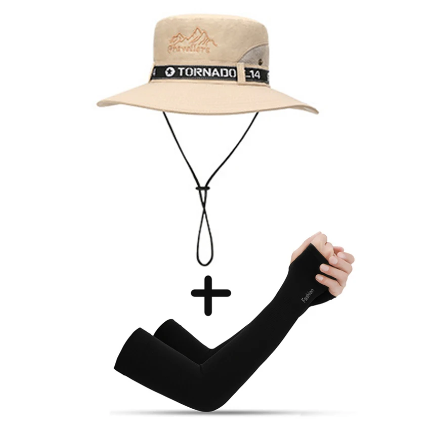 Панама UPF мужская с защитой от ультрафиолета летняя воздухопроницаемая шляпа