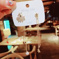 zdmxjl 2021 new arrive trend womens earrings fine star long tassels earrings for women girl party jewelry gifts drop shipping