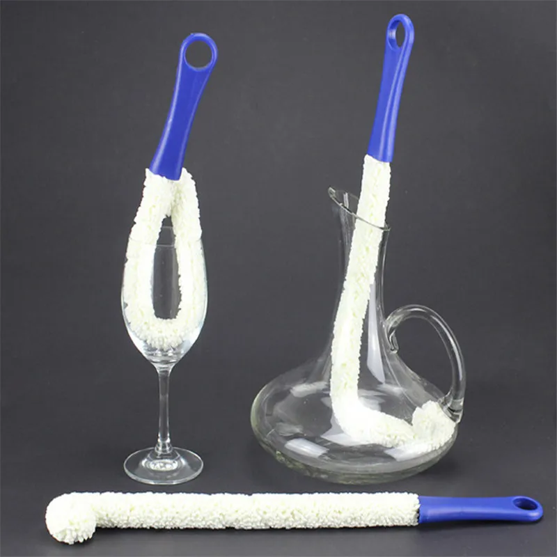

Multi-Function Bendable Foldable Decanter Cup Brush Household Bottle Home Cleaning Tools Wineglass Coffee Tea Glass Cups Brushs