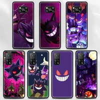 Phone Case For Xiaomi Poco NFC 10T Note Lite 11T Pro CC9 Cover Gengar-S-Spooky