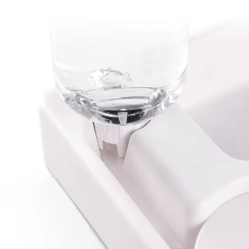 

Dog Cat Pets Dual Port Automatic Water Dispenser Feeder Bowl Utensils Pet Drinking Water Feeder Food Bowls Pet Supplies