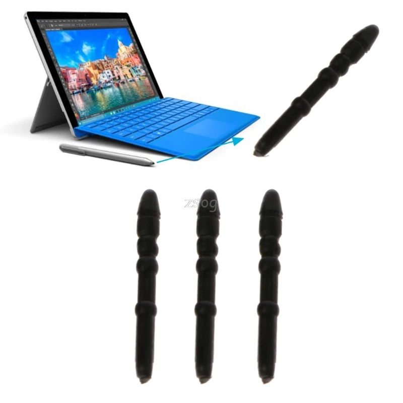 3 шт. стилус наконечник замена для Microsoft Surface Pro сенсорный емкостный ручка JUN01