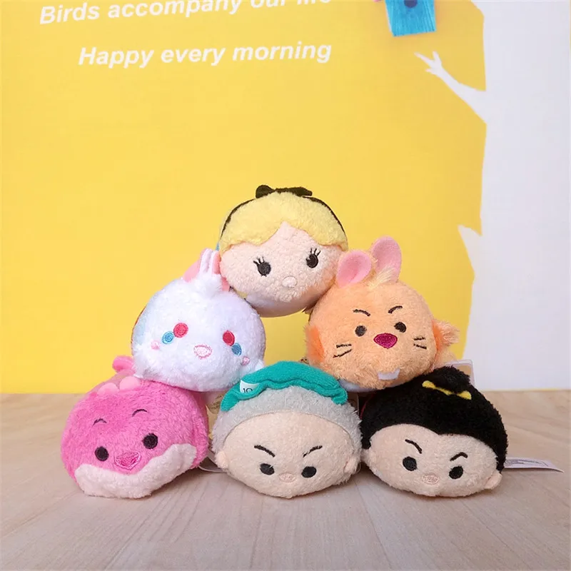 DISNEY TSUM Алиса в стране чудес белый кролик Чеширский Кот Мягкие плюшевые игрушки