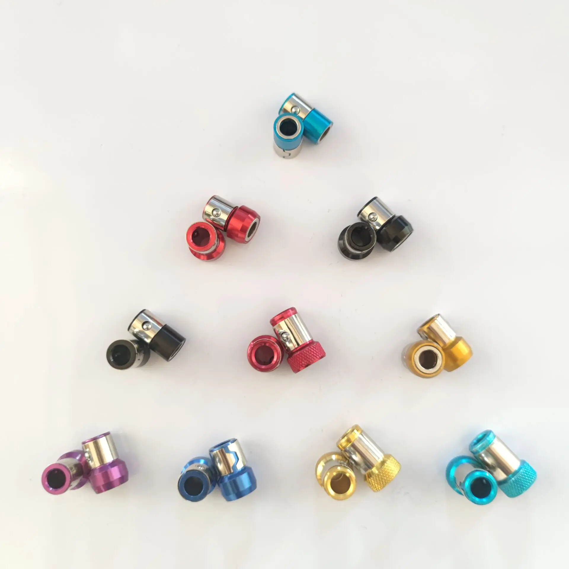 Металлическое отвертка 1/4 дюйма универсальное магнитное кольцо для хвостовика 6