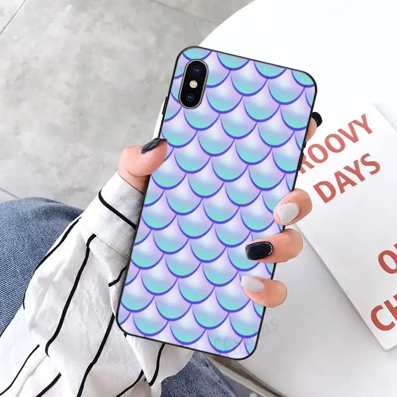 

Fish scale animal pattern Phone Case for iPhone 11 12 mini pro XS MAX 8 7 6 6S Plus X 5S SE 2020 XR