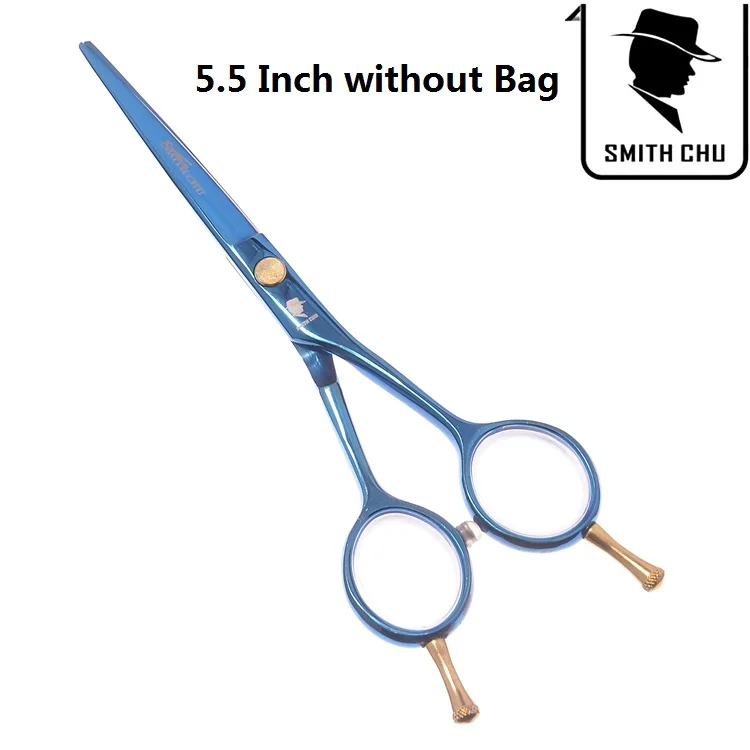 LZS0053 55 no bag Smith Chu 5," черные Парикмахерские ножницы для стрижки волос, филировочные ножницы для салона, парикмахерские инструменты Tesoura, профессиональные салонные инструменты LZS0012 - Цвет: LZS0053 55 no bag