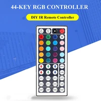 led rgb controller 44 key diy ir remote controller for rgb smd 5050 2835 3528 led strip light