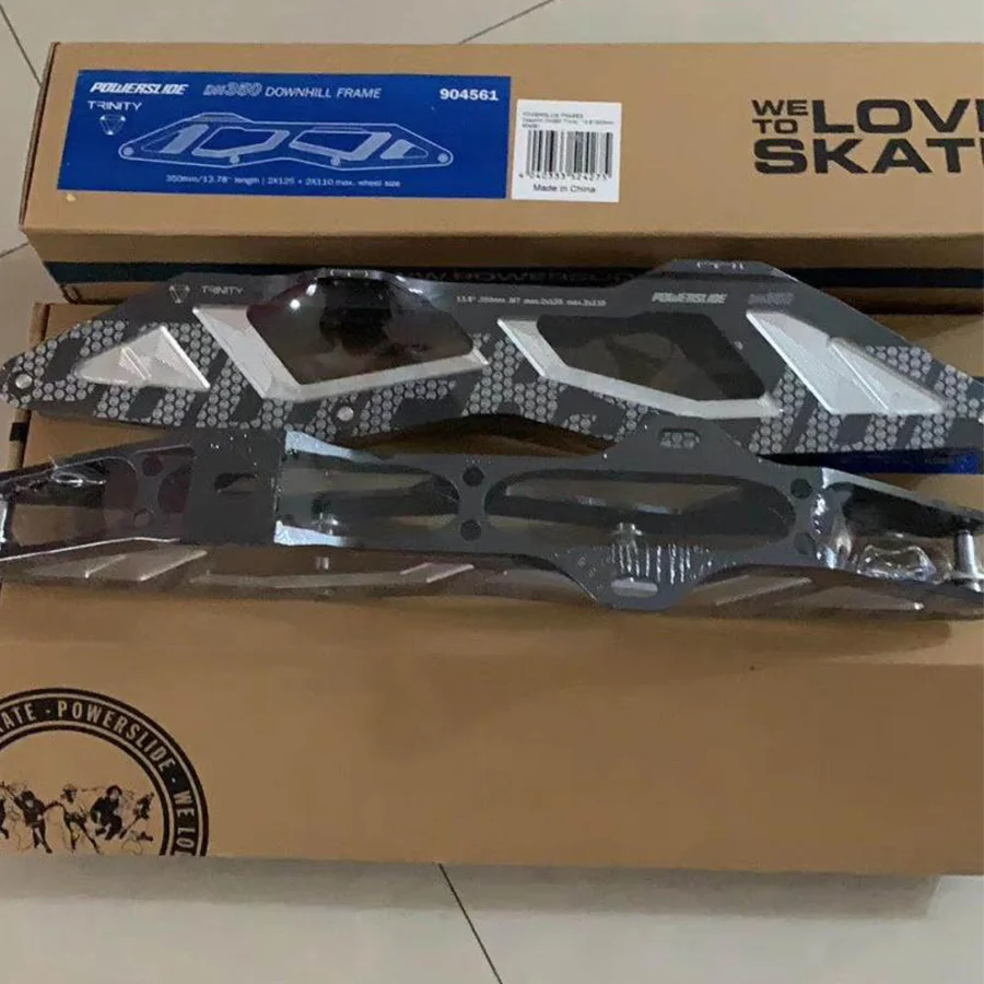 100% Оригинальные Коньковые коньки Powerslide DH350 Trinity 125-110-125мм | Спорт и развлечения