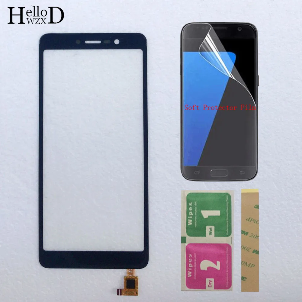 

Мобильный сенсорный экран для BQ 5508L BQ-5508L Next LTE 5,45 ", сенсорное стекло с дигитайзером, панель для объектива, защитная пленка