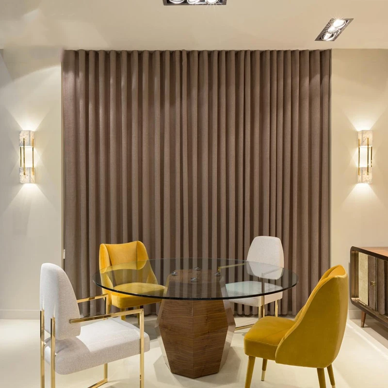 Вилла огромная креативная мраморная настенная лампа гостиная отель Inn led Arandela