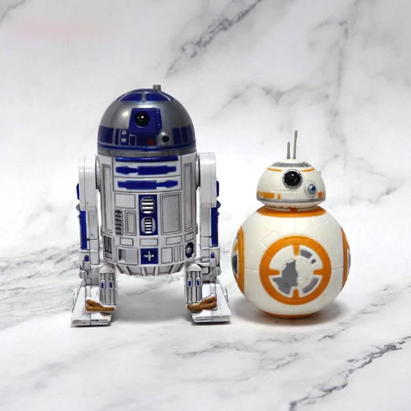 Оригинальная Коллекционная модель робота Hasbro Star Wars R2D2 BB8 робот из мультфильма
