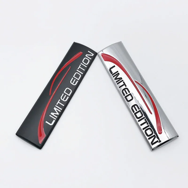 DIY металлическая эмблема ограниченного выпуска значок 3D наклейка универсальное