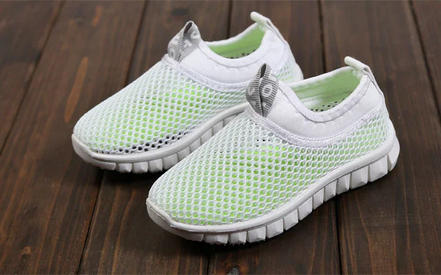 

Straight Up Feida Children's Net Shoes Men's Sports Shoes Spring And Autumn New Small White Net Shoes Men's Hollow Net Shoes