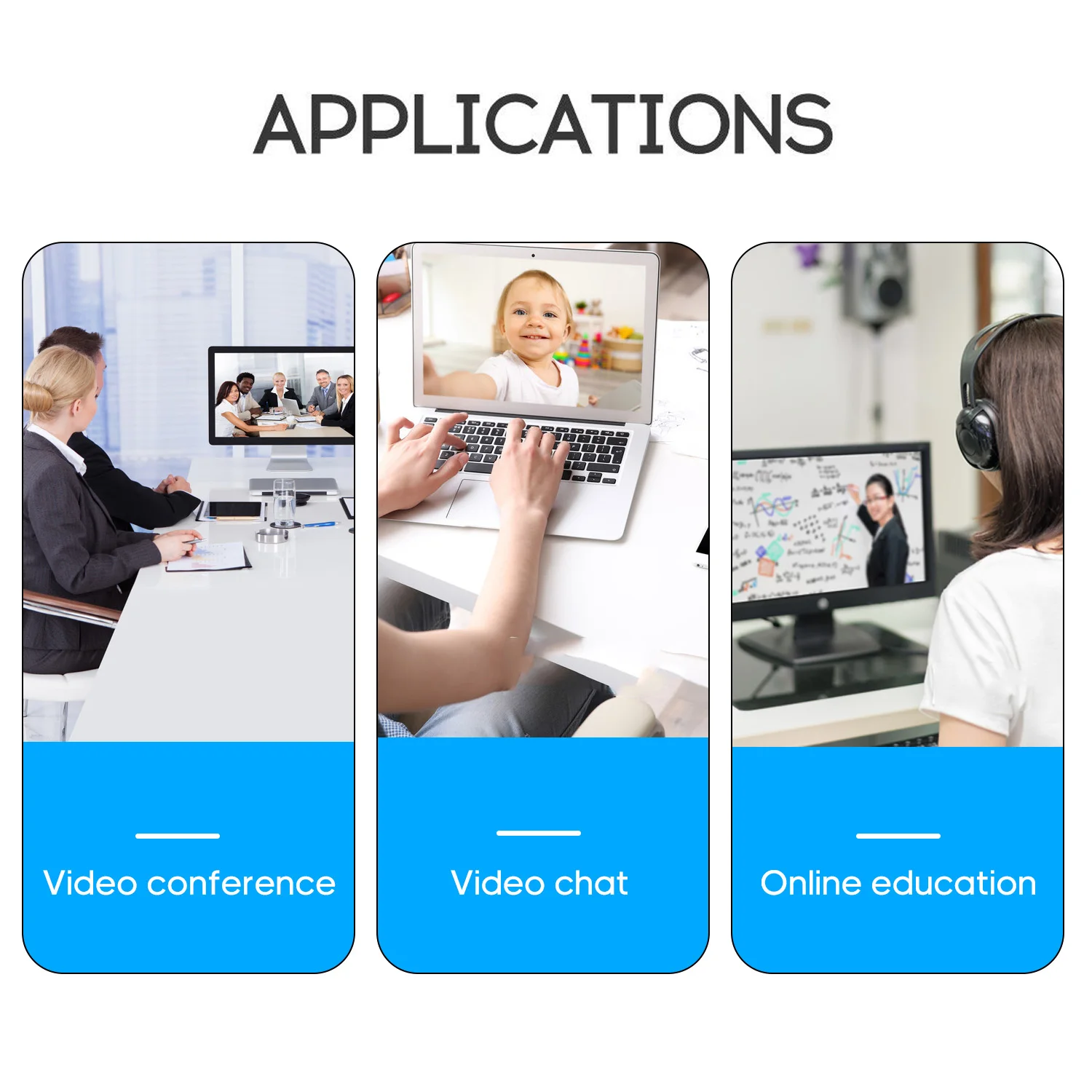 Веб-камера с USB-разъемом и встроенным микрофоном 1080P | Компьютеры офис