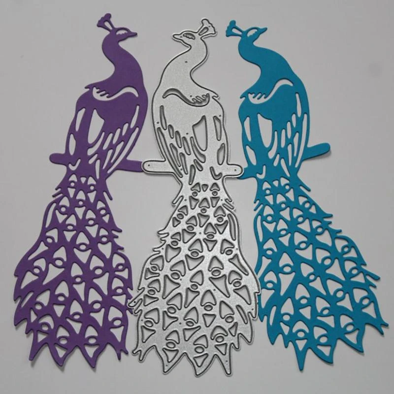 

Christmas Deer Bow Peacock Hedgehog Horse Dragonfly Animal Insect Cutting Dies For DIY Stamp Photo Album Embossing Paper Mold