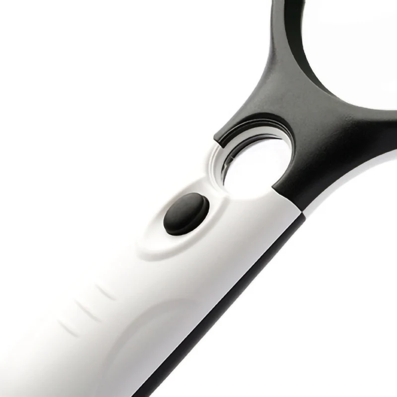 3X/45X Handheld Illuminated 3 LED Magnifier Microscope For Seniors Loupe Jewelry Repair Lens Magnifying Glass Aid Reading | Спорт и