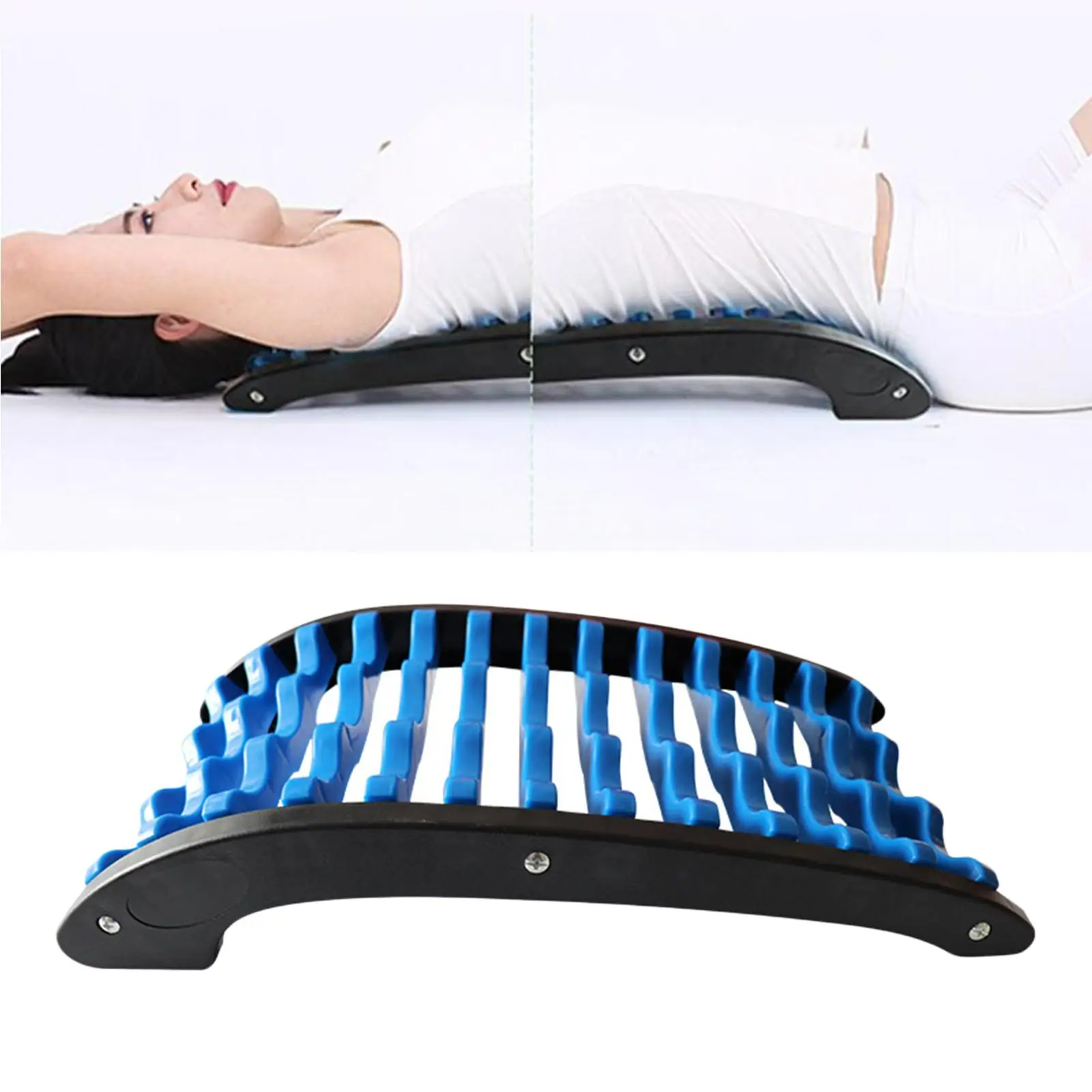 

Lumbar Back Stretcher Support Spine Deck Tool for Whole Body