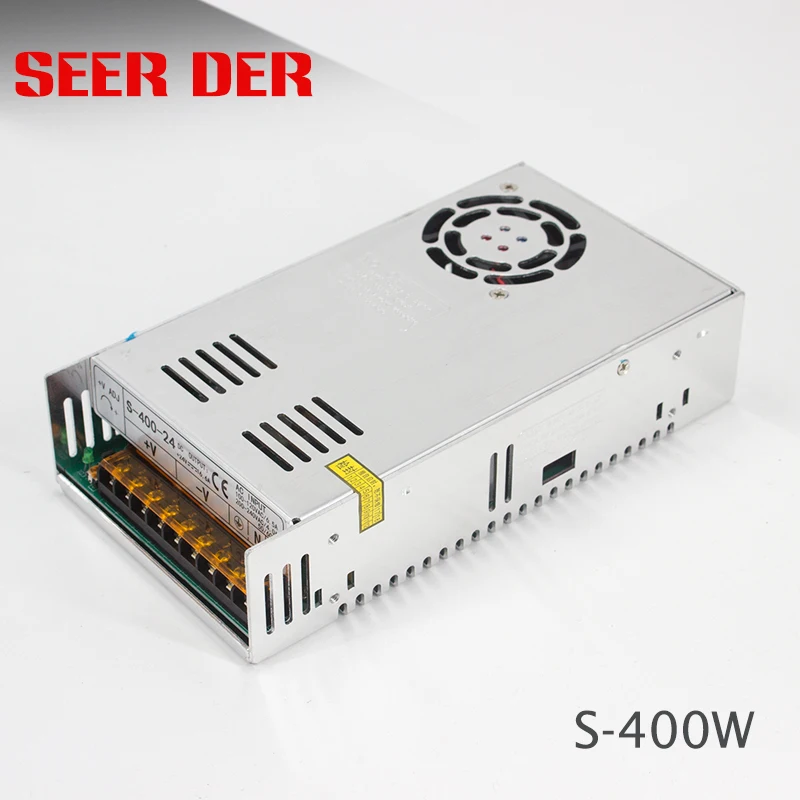 S 400 36 36V 11A Регулируемый импульсный источник питания 5V 60A/12 V 33A/24 17A/48 8.5A 400W AC/DC