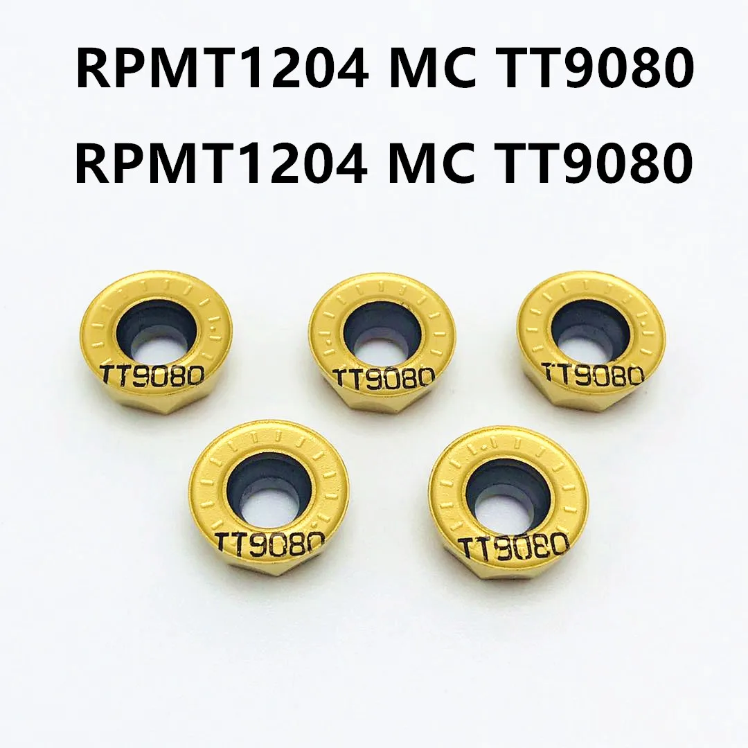 Lathe parts tools RPMT1204 M C TT9080 CNC milling cutter metal external turning insert rpmt1204 tt9080 | Инструменты