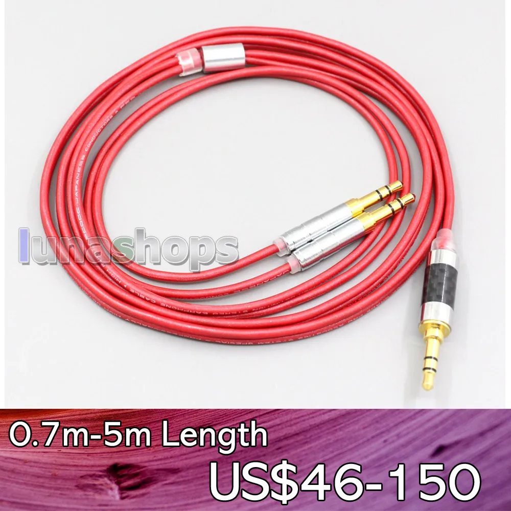 Кабель для наушников LN006667 2 5 мм 4 XLR 99% Pure PCOCC Pioneer Amiron Home Aventho SE-MONITOR SEM5 3 Pin |