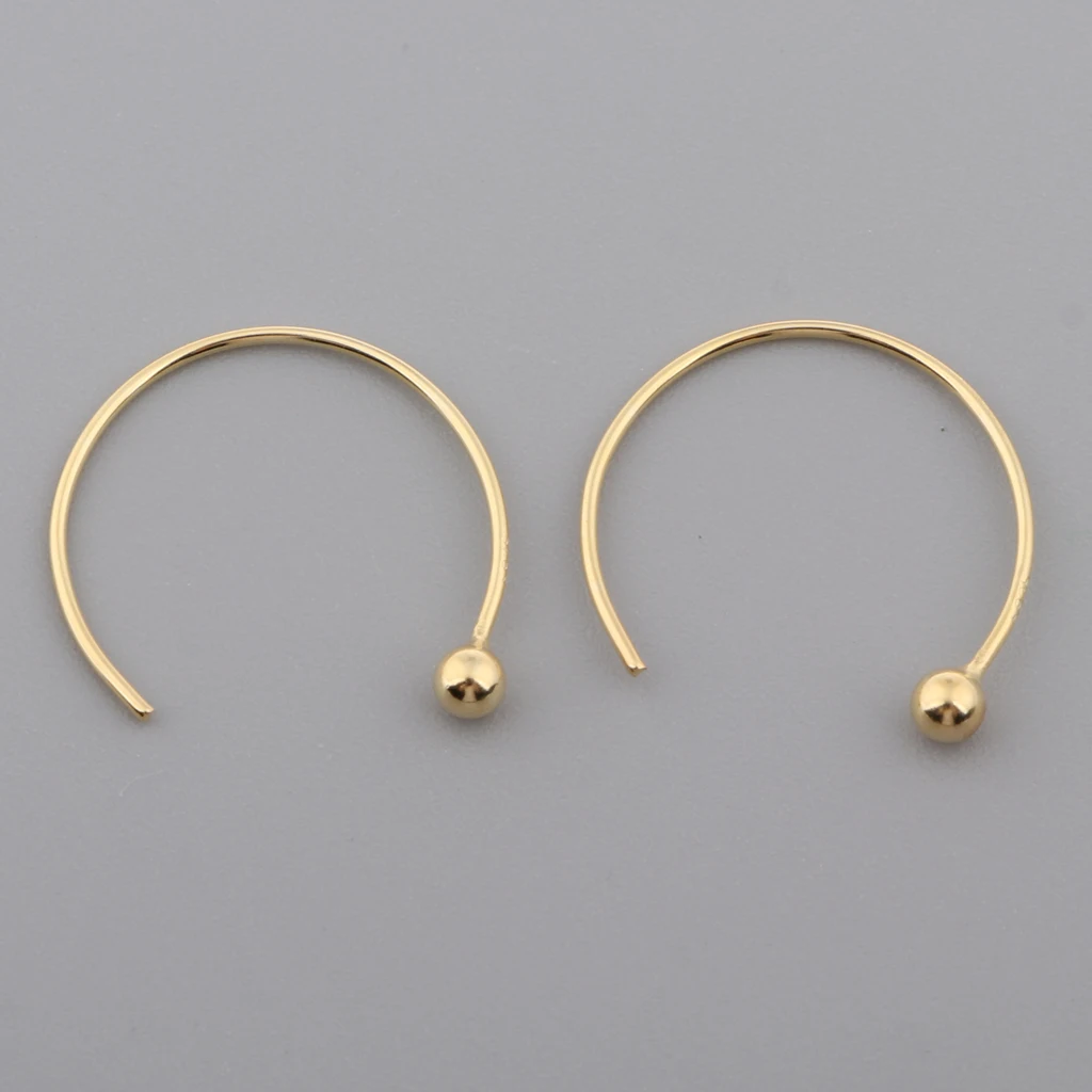 

2 шт., круглые серьги-кольца