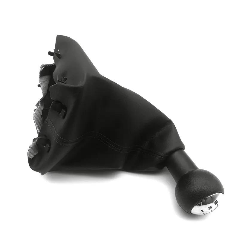 Ручка переключения передач с кожаным чехлом 5 скоростей ручка для Peugeot 106 205 206 306 406