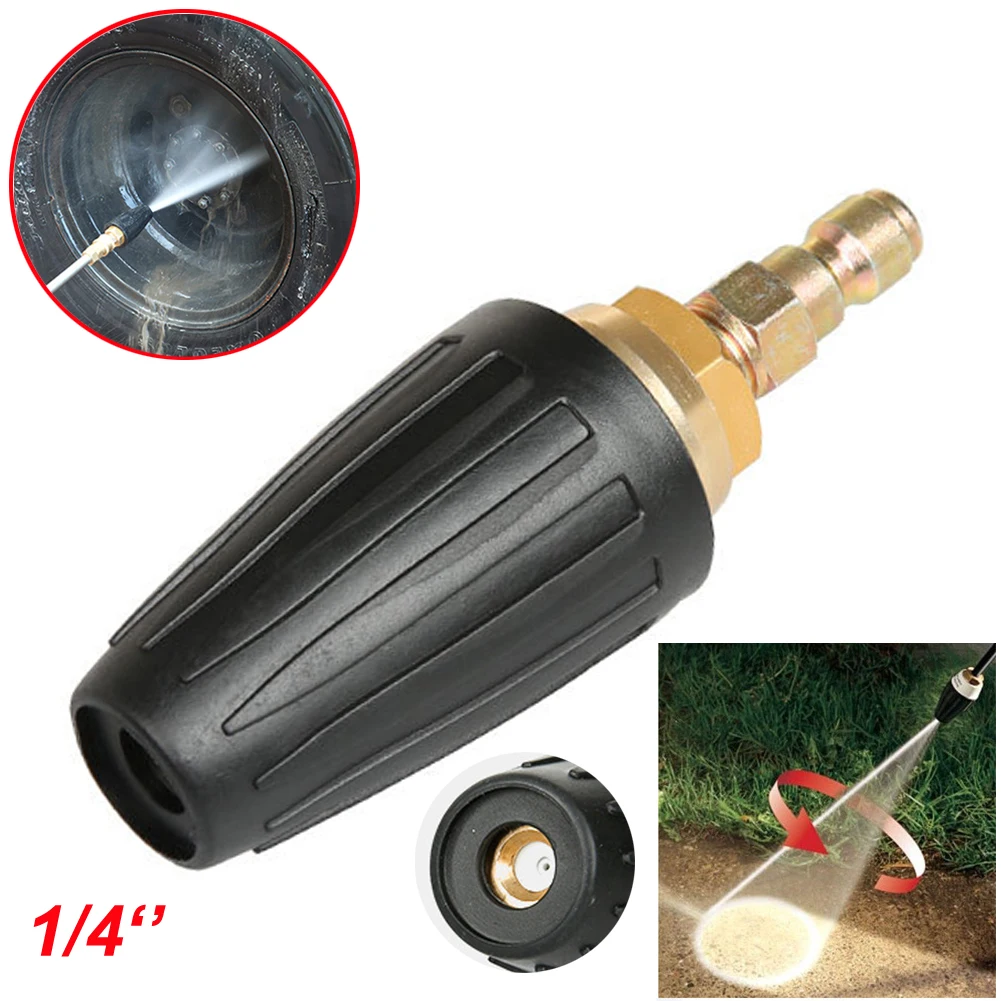 

High Pressure Washer Rotary 4.0 GPM Nozzles 3000 PSI Turbo Nozzle Rotating Washer for Garden Watering