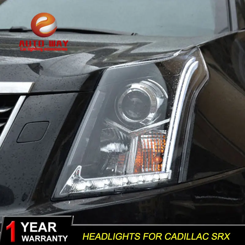 Чехол для автомобильного стайлинга налобный фонарь Cadillac SRX 2010 2014 светодиодный s