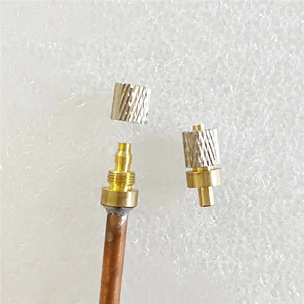 1pc 3mm Copper Tube Welding Connector for Oil Tank 1/14 RC Car Parts Professional Model Welding Solder Head Nozzle Accessories