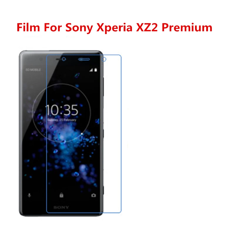

1/2/5/10 Pcs Ultra Thin Clear HD LCD Screen Protector Film With Cleaning Cloth Film For Sony Xperia XZ2 Premium.