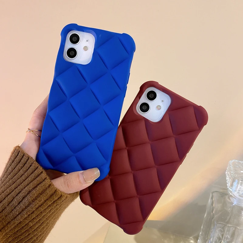 Противоударный матовый чехол для телефона iPhone 13 Pro Max 12Mini 11 12 7/8 Plus Xs Xr с алмазным