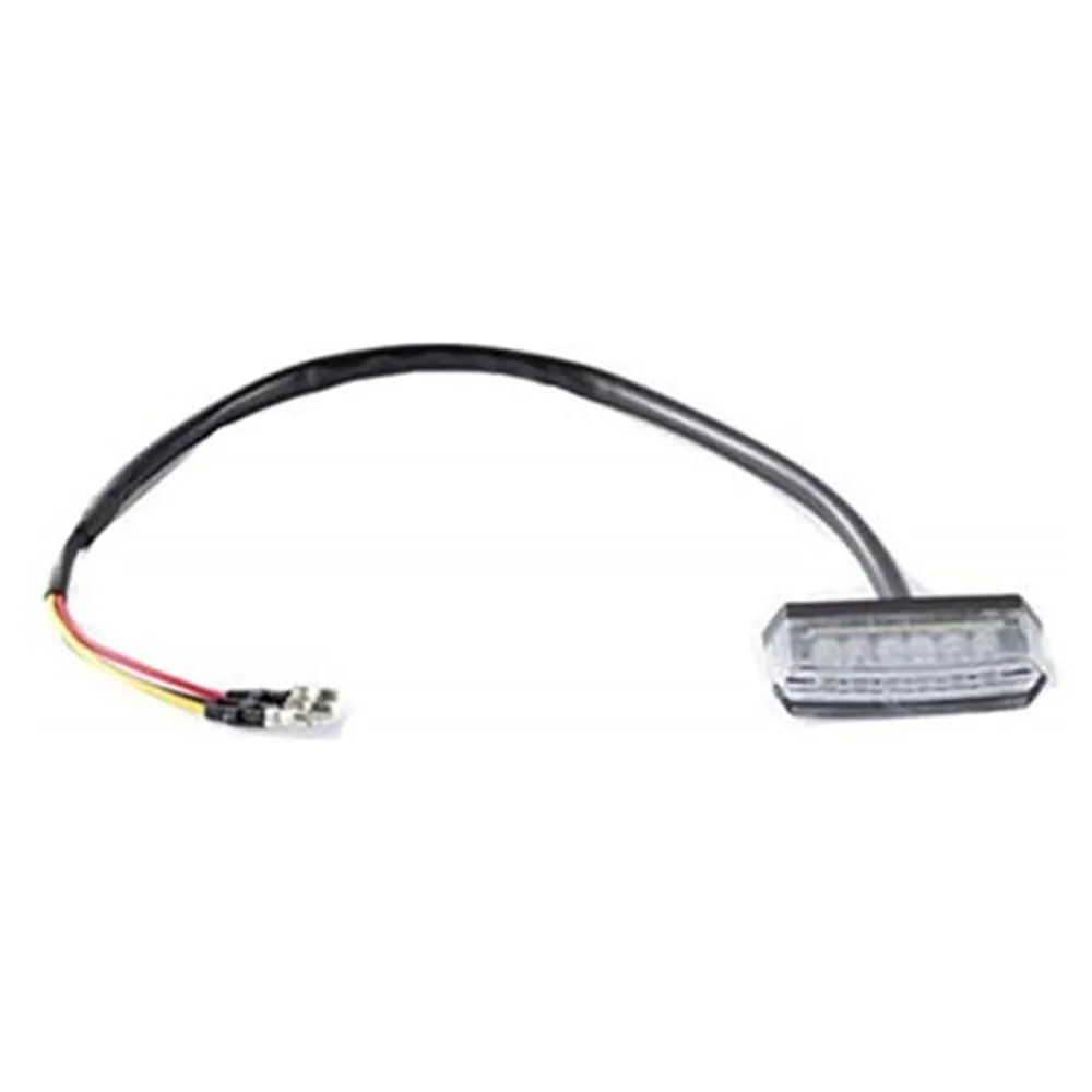 Мотоцикл задний 6 LED номерной знак тормозной фонарь лампа для Honda Yamaha Harley Kawasaki Suzuki